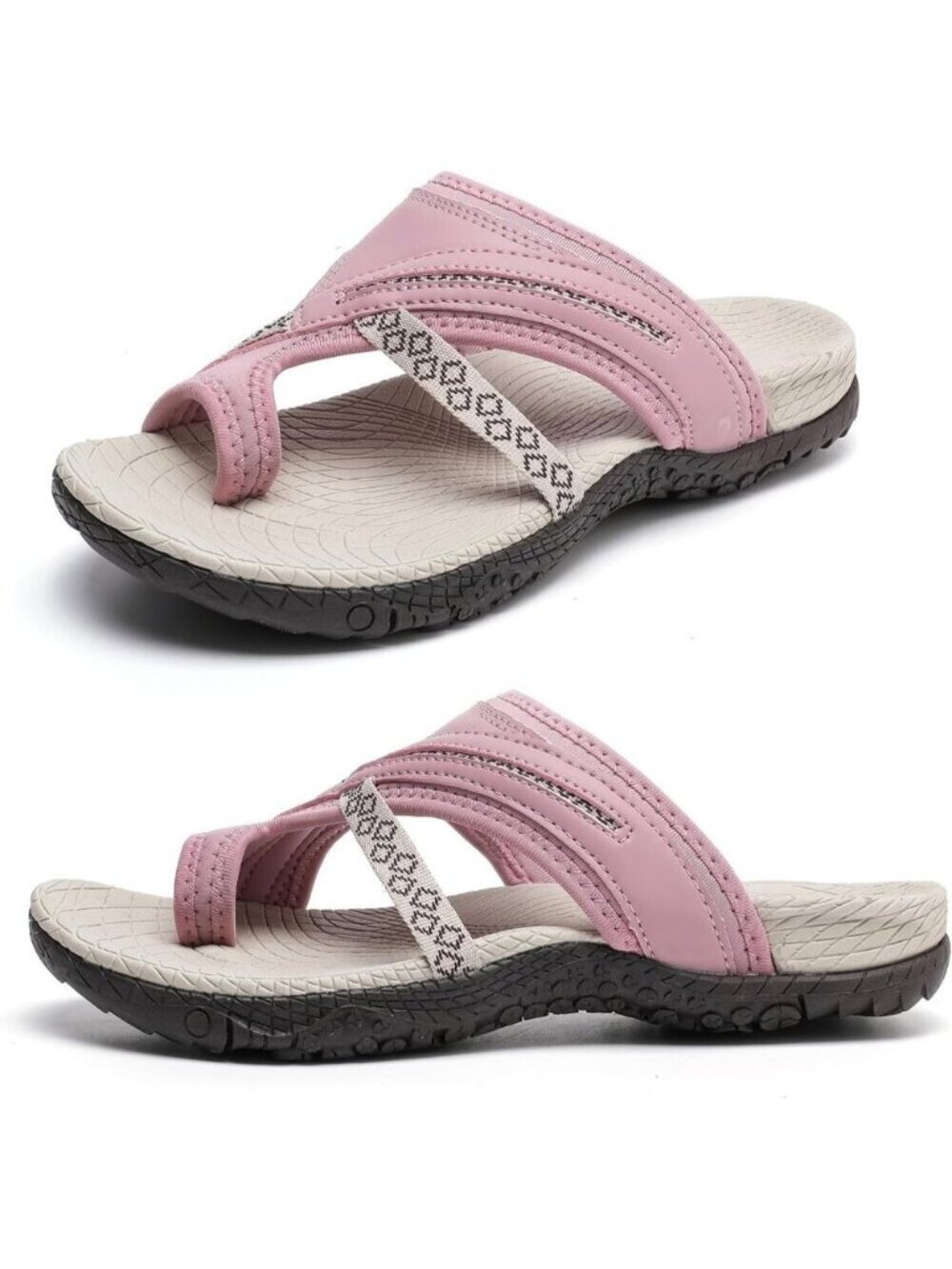 Womens Flip Flops Ladies Arch Support Thong Sandals  Bunion for Walking Beach